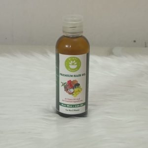 Organic hair oil