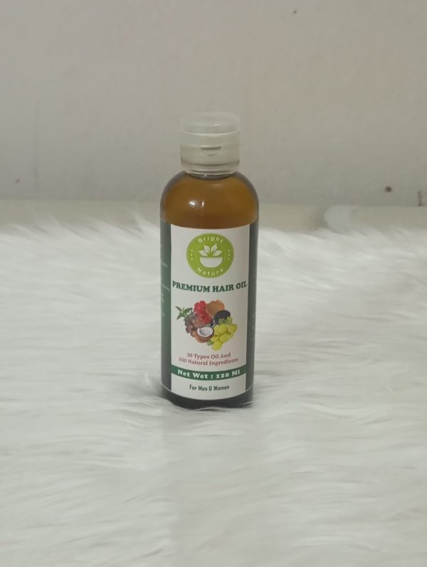 Organic hair oil