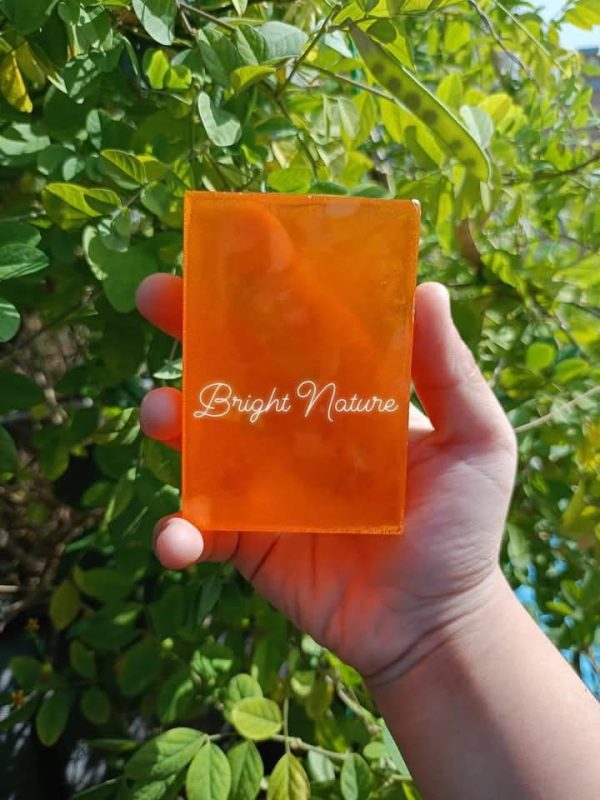 Orange soap